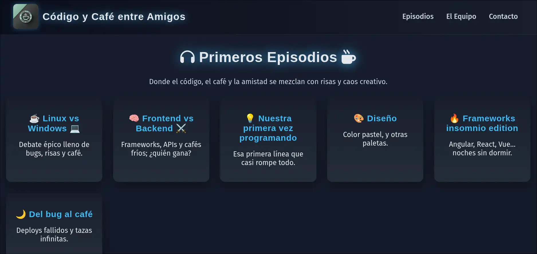 Blog Código y Café